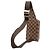 Bolsa Tiracolo Louis Vuitton Damier Ebene Geronimos Castanha Marrom - vista 2