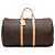 Mala de Viagem Louis Vuitton Monogram Keepall 55 Castanha Marrom