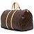 Mala de Viagem Louis Vuitton Monogram Keepall 55 Castanha Marrom - vista 2