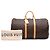Mala de Viagem Louis Vuitton Monogram Keepall 55 Castanha Marrom - vista 7