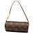 Borsa a mano Louis Vuitton Monogram Papillon Pochette Marrone - vista 2