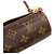 Borsa a mano Louis Vuitton Monogram Papillon Pochette Marrone - vista 5