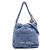 Borsa Chanel Mini Denim Studded 22 Blu