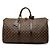Mala de Viagem Louis Vuitton Damier Ebene Keepall 50 Castanha Marrom