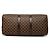 Mala de Viagem Louis Vuitton Damier Ebene Keepall 50 Castanha Marrom - vista 3