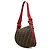 Fendi Zucca Canvas Oyster Hobo-Tasche braun - Ansicht 2