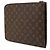 Louis Vuitton Monogram Poche Documents Portfolio 30 Clutch Bag Braun - Ansicht 2