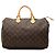 Louis Vuitton Monogram Speedy 35 Boston Tasche Braun