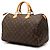 Louis Vuitton Monogram Speedy 35 Boston Tasche Braun - Ansicht 2