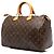 Borsa Boston Louis Vuitton Monogram Speedy 35 Marrone - vista 2
