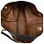 Borsa Tote Gucci Rajah Grande in Suede Marrone con Web - vista 4