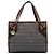 Fendi Zucchino Handtasche aus grauem Denim
