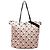Borsa tote Prada Tessuto Stampato rosa