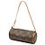 Borsa a mano Louis Vuitton Monogram Papillon Pochette Marrone - vista 2