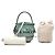 LOEWE Bicolor Leder Bucket Bag mit Fransen in Grün - Ansicht 7