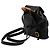 Bamboo Mini mochila Gucci em couro de bezerro preto com cordão e bambu - vista 2