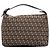 Fendi Zucchino Canvas Handtasche braun