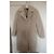 Abrigo de forro polar beige CAROLL PARIS - vista 2