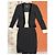 Conjunto de traje de falda y chaqueta Escada Couture Negro - vista 2