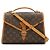 Bolsa de mão e de ombro Louis Vuitton Monogram Bel Air Marrom Monograma - vista 2