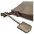 Loewe Heritage Schultertasche aus Metallic-Leder Khaki Bronze - Ansicht 10