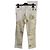 Pantalones Roberto Cavalli blancos estampado floral Beige