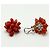 Autre Marque Set Gioielli in Corallo Rosso e Argento S925 - vista 8