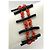 Autre Marque Bracciale in Corallo Rosso e Nero Naturale e Argento S925 - vista 10