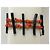 Autre Marque Bracciale in Corallo Rosso e Nero Naturale e Argento S925 - vista 9