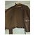 Autre Marque Dirk Bikkembergs Sport Couture braune Lederjacke - Ansicht 11
