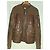 Autre Marque Dirk Bikkembergs Sport Couture braune Lederjacke - Ansicht 3