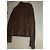 Autre Marque Dirk Bikkembergs Sport Couture braune Lederjacke - Ansicht 5