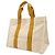 Hermès Saco Tote Hermes Bora GM Marrom Amarelo - vista 3