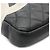 CHANEL Cambon Line Coco Mark Medium Pochette Schultertasche Schwarz Weiß - Ansicht 4