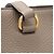 Tote Prada Schultertasche aus gräulichem Leder Grau - Ansicht 7