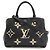 Sac à main Louis Vuitton Monogram Empreinte Montaigne BB Noir Beige - vue 2