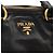 Sac à main Prada Vitello Shine en Black Noir - vue 8