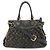 Saco Tote Louis Vuitton Monogram Denim Neo Cavi MM Preto Monograma