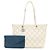 Chanel Perforierte Tote Bag Blau Roh - Ansicht 2