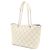 Chanel Perforierte Tote Bag Blau Roh - Ansicht 3
