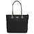 Prada Triangle Tote Bag with Chain Shoulder Strap Black - view 2