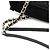 Prada Triangle Tote Bag with Chain Shoulder Strap Black - view 5