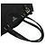 Borsa Tote Prada in nylon Tessuto Pocono e pelle con logo triangolare Nero - vista 4