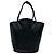 Bottega Veneta Shopper aus schwarzem Leder - Ansicht 3