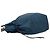 Borsa Tote in nylon Tessuto Pocono e pelle con coulisse e logo Prada Marrone Blu - vista 5
