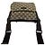 Mini borsa a tracolla Gucci in tela e pelle marrone - vista 4