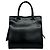 Autre Marque Borsa a mano in pelle Yves Saint Laurent Uptown YSL Logo - vista 3