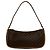 Céline Celine Macadam Blazon Triomphe Pattern Leather Mini Shoulder Bag Brown