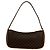 Céline Celine Macadam Blazon Triomphe Pattern Leather Mini Shoulder Bag Brown - view 3