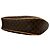 Céline Celine Macadam Blazon Triomphe Pattern Leather Mini Shoulder Bag Brown - view 8
